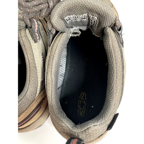 Keen Womens Hiking Boots Size 9.5 Brown and Black Mid Steens Outdoor Walking - Picture 10 of 11